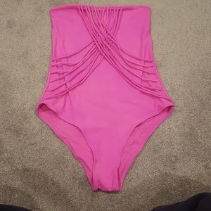 One piece bathing suit